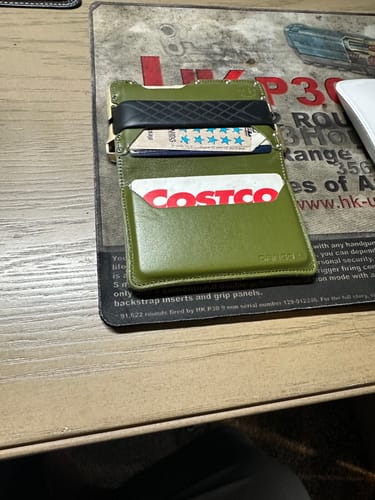 Dango Wallet Add-Ons 3 Pocket Bifold portafoglio Whiskey Brown