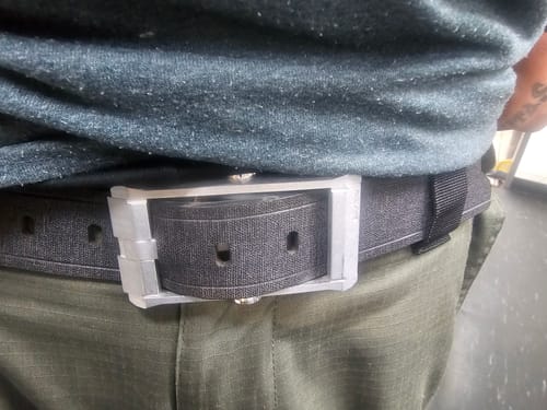 Dango Belts cintura uomo pelle Whiskey Brown taglia M
