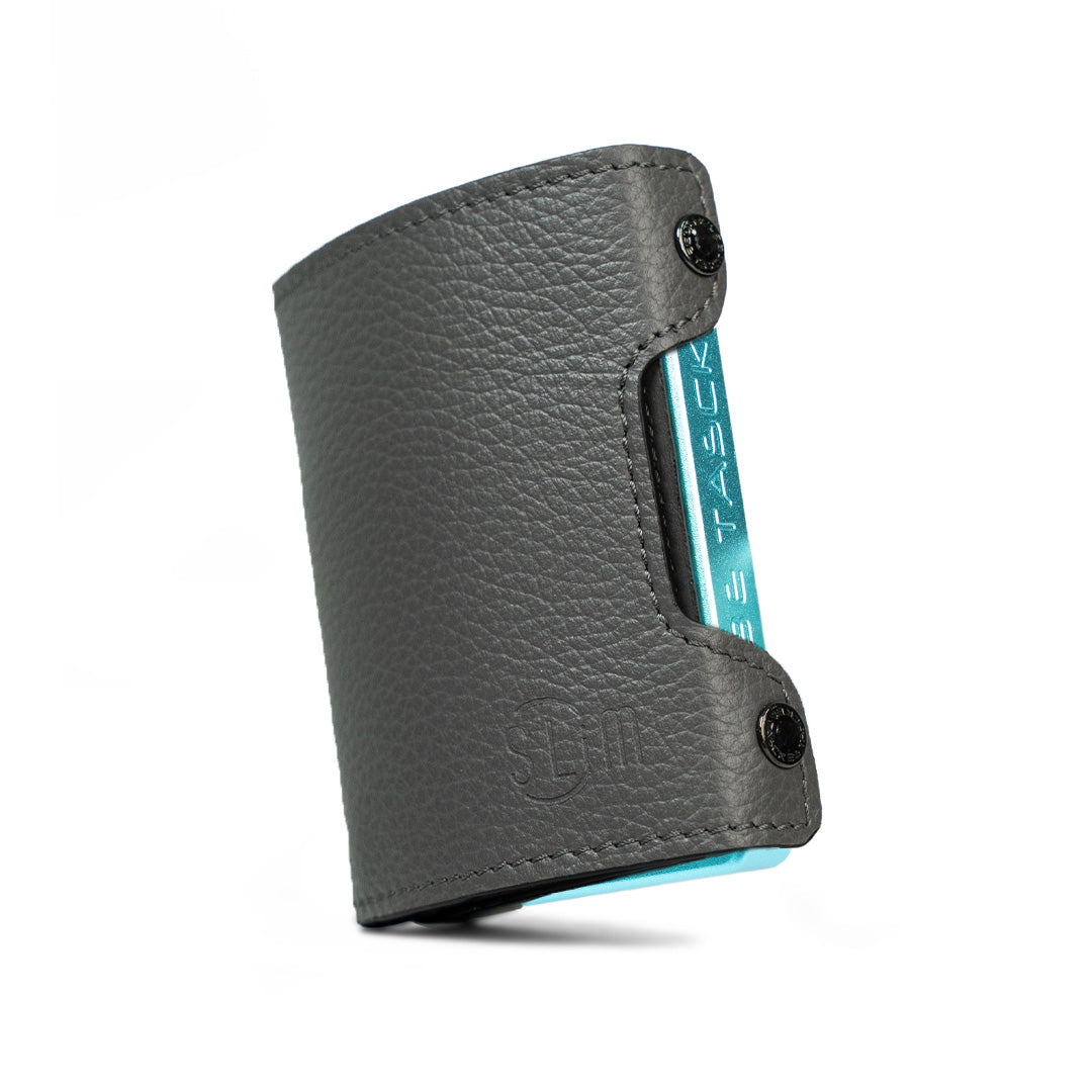 SLim Be Tasck portafoglio bottalato grigio frame nero