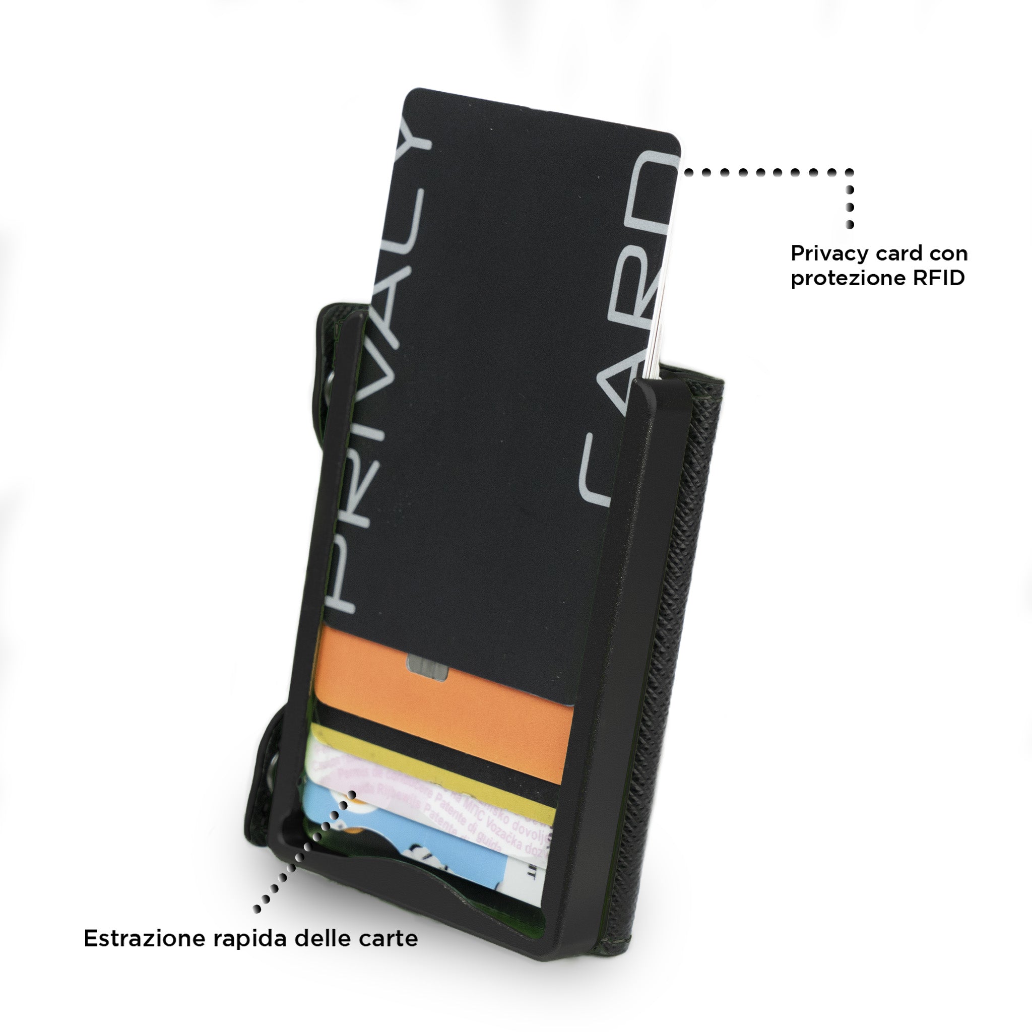SLim Be Tasck Portacarte Frame Alluminio Promo