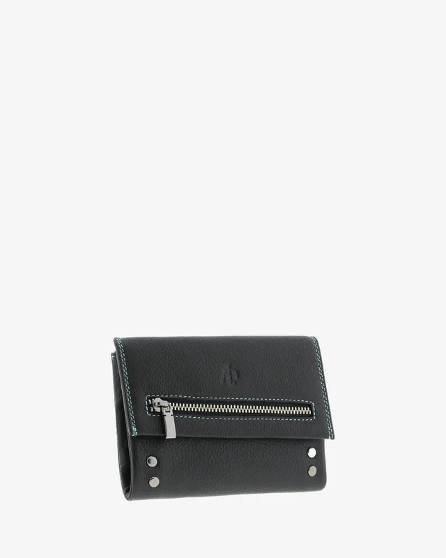 Adapell Satine 4164 portafoglio donna pelle nero 9 carte