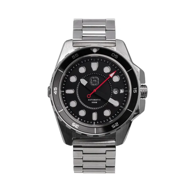 Dango DV-02 orologio subacqueo automatico acciaio nero