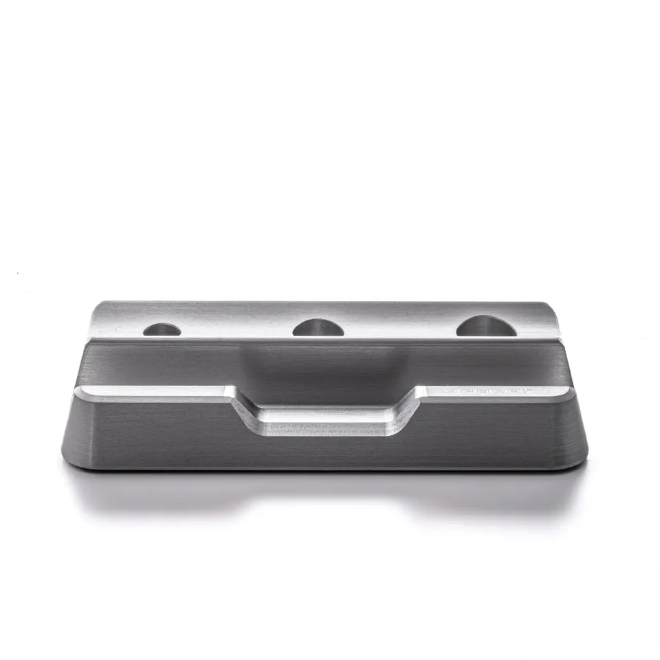 Dango Trays Pen Tray vassoio portapenne Satin Silver alluminio