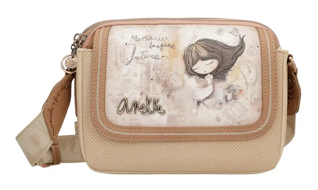 Anekke Memories borsa a tracolla patta ovale 25x18 cm