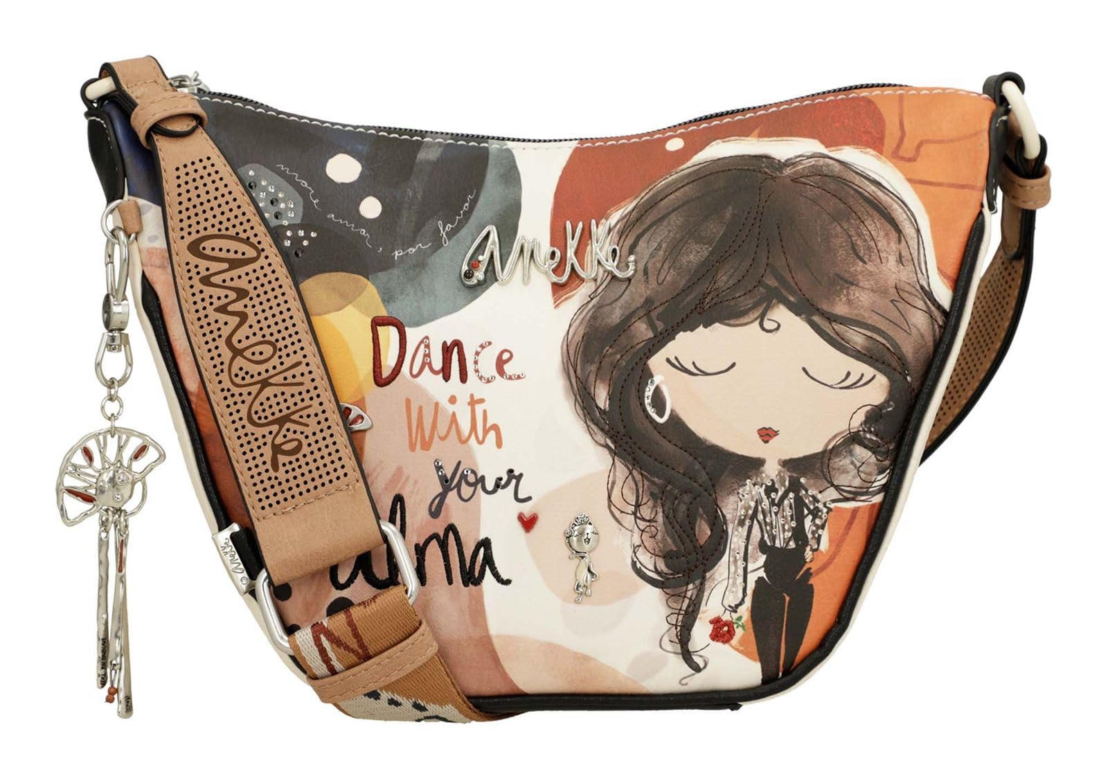 Anekke Alma Borsa Ovale 28x18 Tracolla Sottile