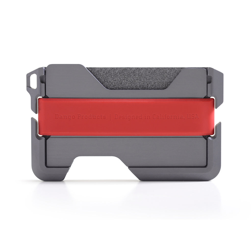 Dango D01 Dapper portafoglio grigio pelle RFID 12 carte