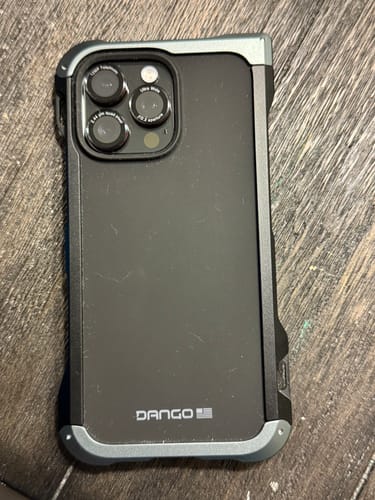 Dango Adapt Cover iPhone 16 Pro Max nero oro silicone