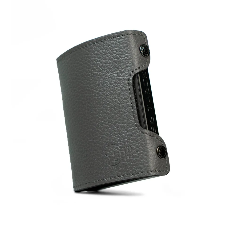 SLim Be Tasck portafoglio bottalato grigio frame nero
