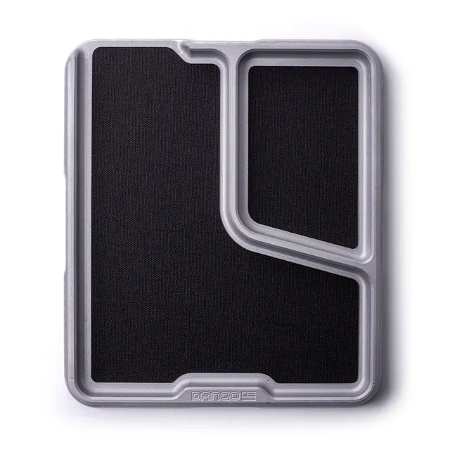 Dango Trays Side Tray svuotatasche alluminio grigio con DTEX