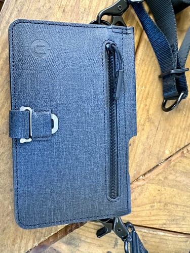 Dango P01 Pioneer Travel portafoglio passaporto Jet Black