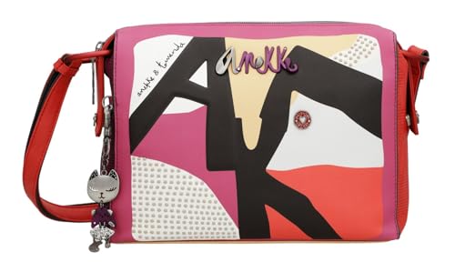 Anekke Fashion borsa a tracolla rettangolare 28x22 cm