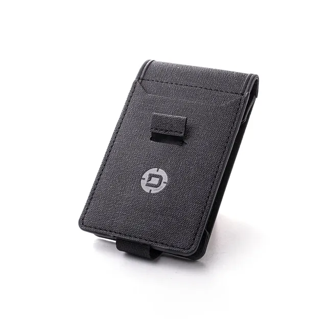 Dango A10 DTEX Bifold Pull Pocket Adapter portafoglio grigio RFID