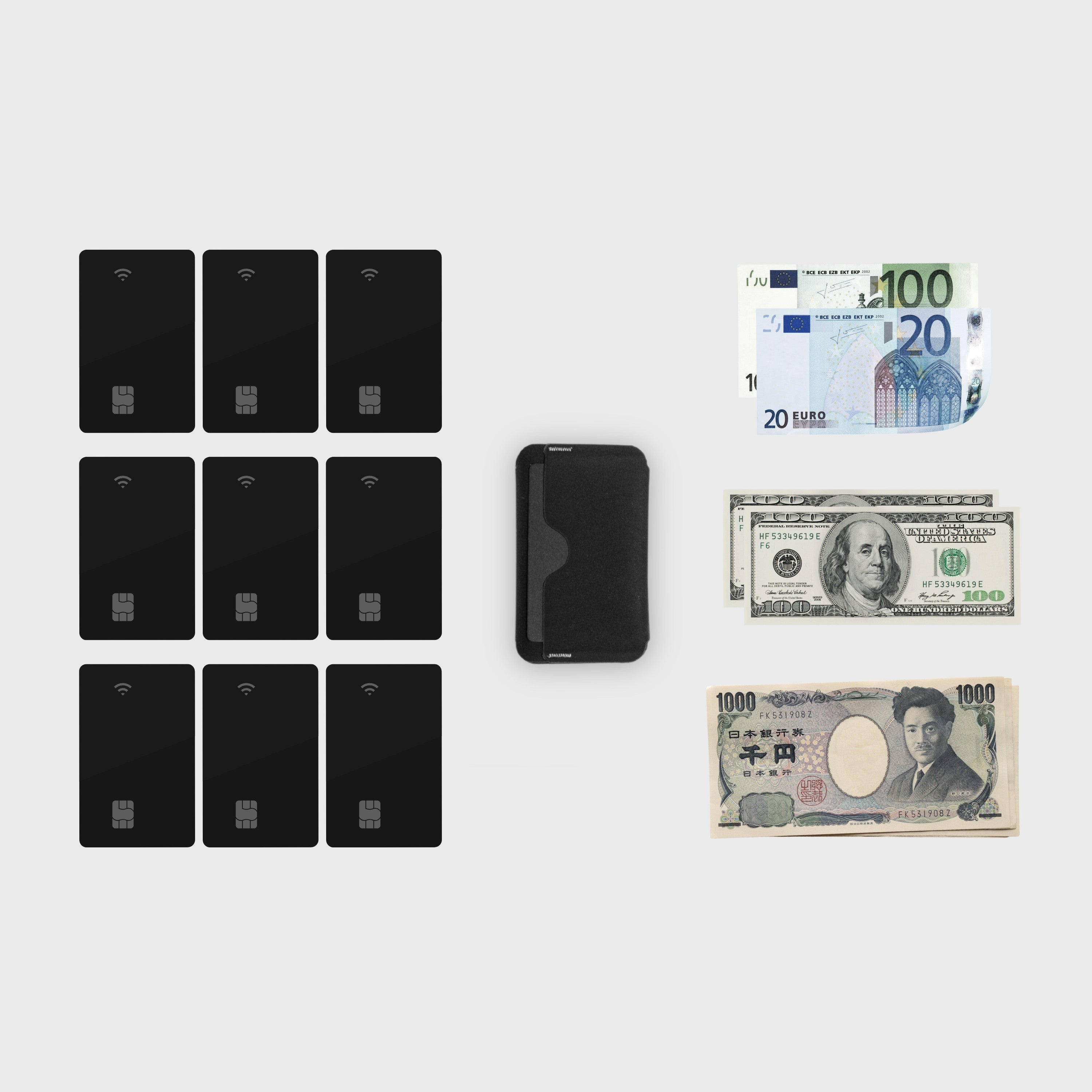 Re{form} Wallets RE:02 Card Holder Portacarte 9 Carte