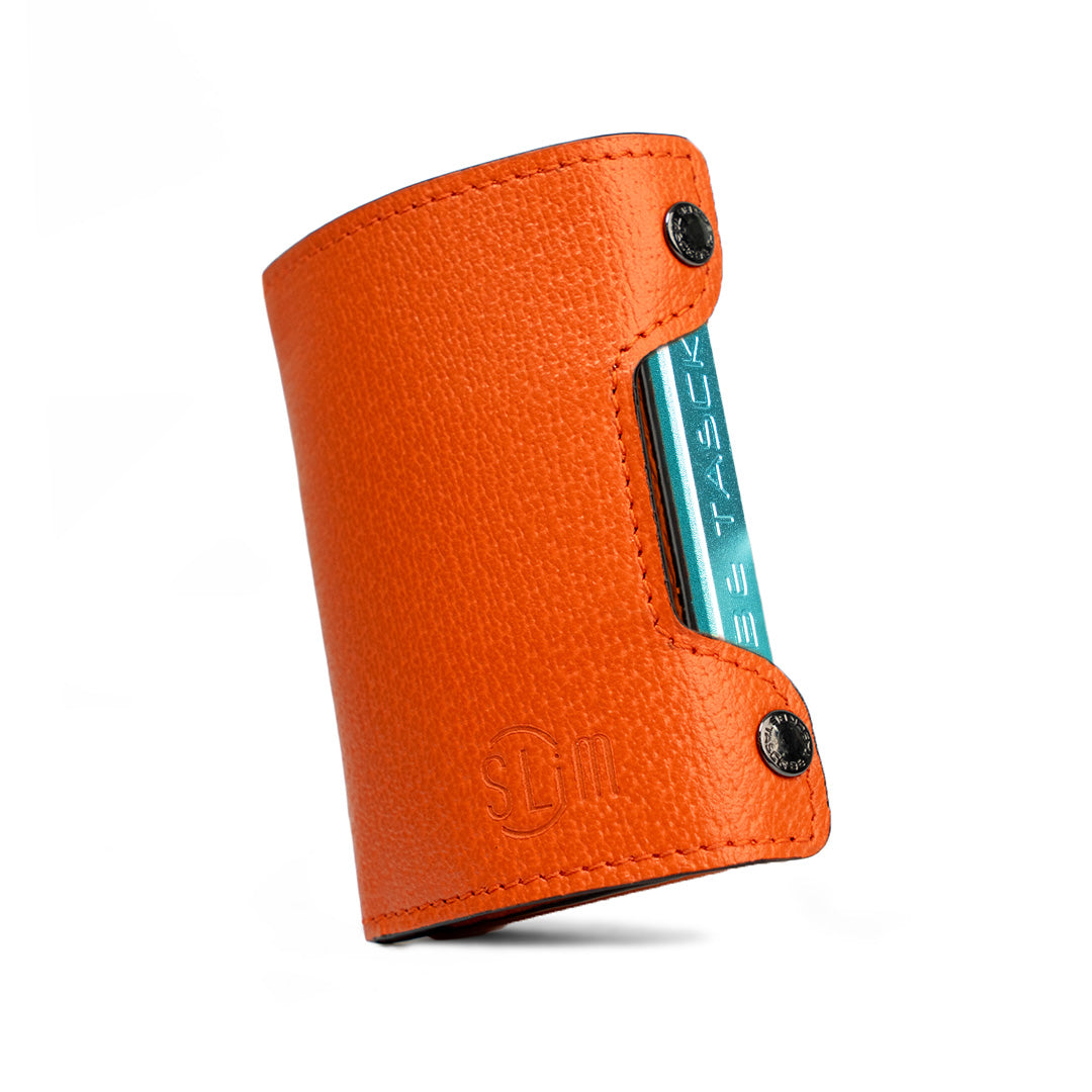 SLim Be Tasck Cinghialino Arancio portafoglio Frame Arancione