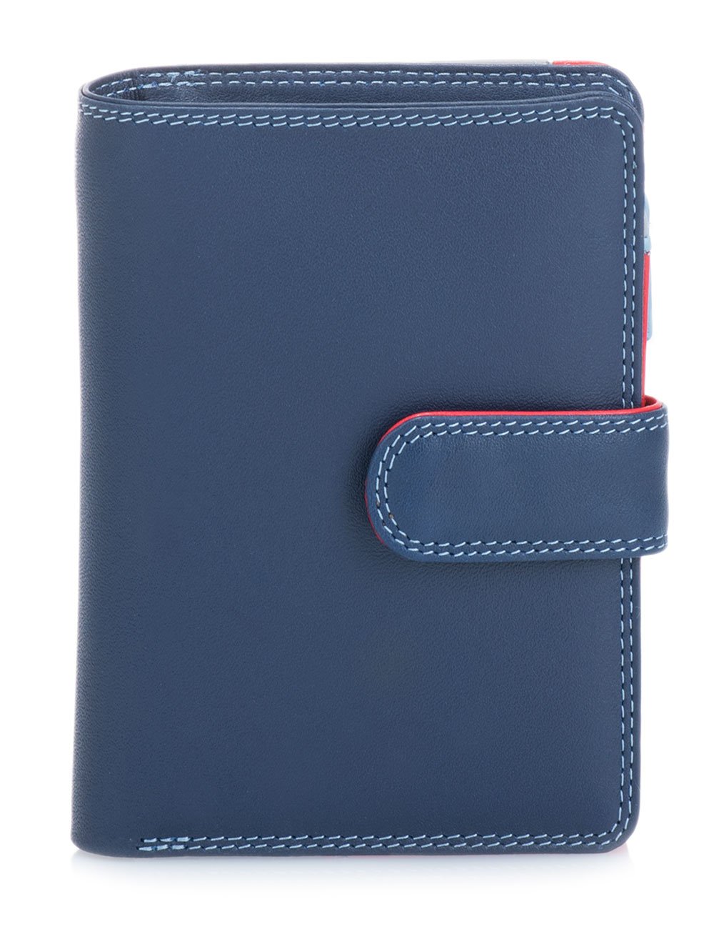 Mywalit Milano Portafoglio Multicolore 13x9 cm Pelle