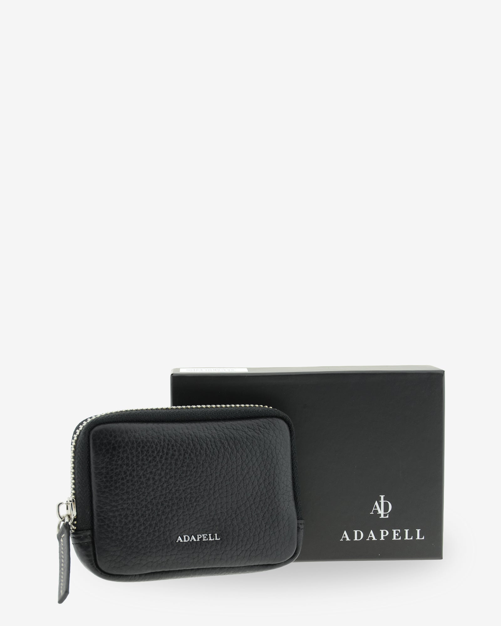 Adapell Nexo 8095 portamonete pelle nero RFID