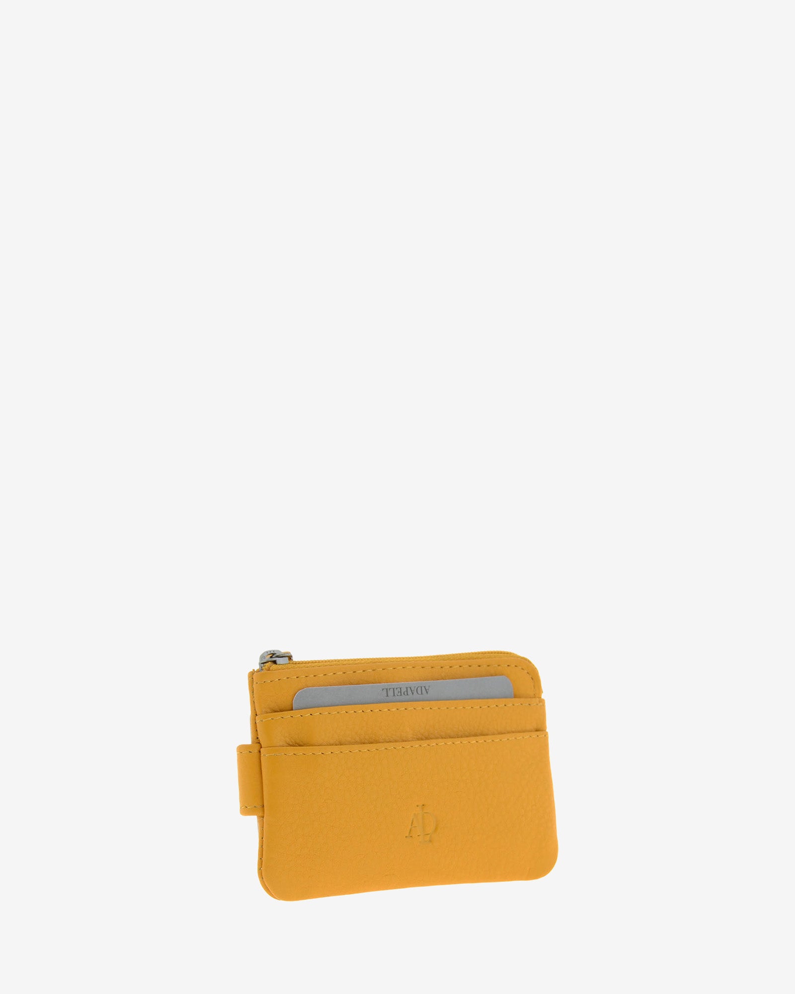 Adapell 8061 Portamonete Sottile Nero 6 Carte Pelle