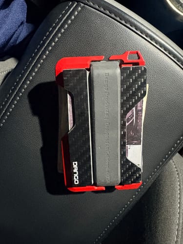 Dango D01 R-Spec portafoglio alluminio nero RFID 12 carte