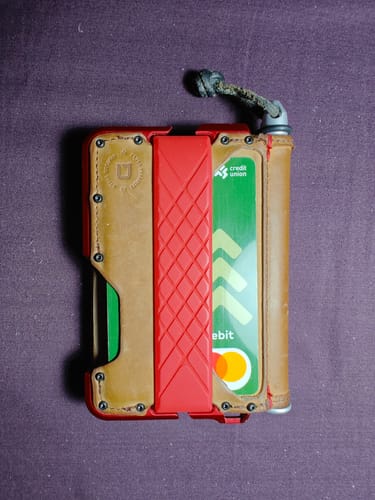 Dango D01 Dapper portafoglio con penna whiskey brown