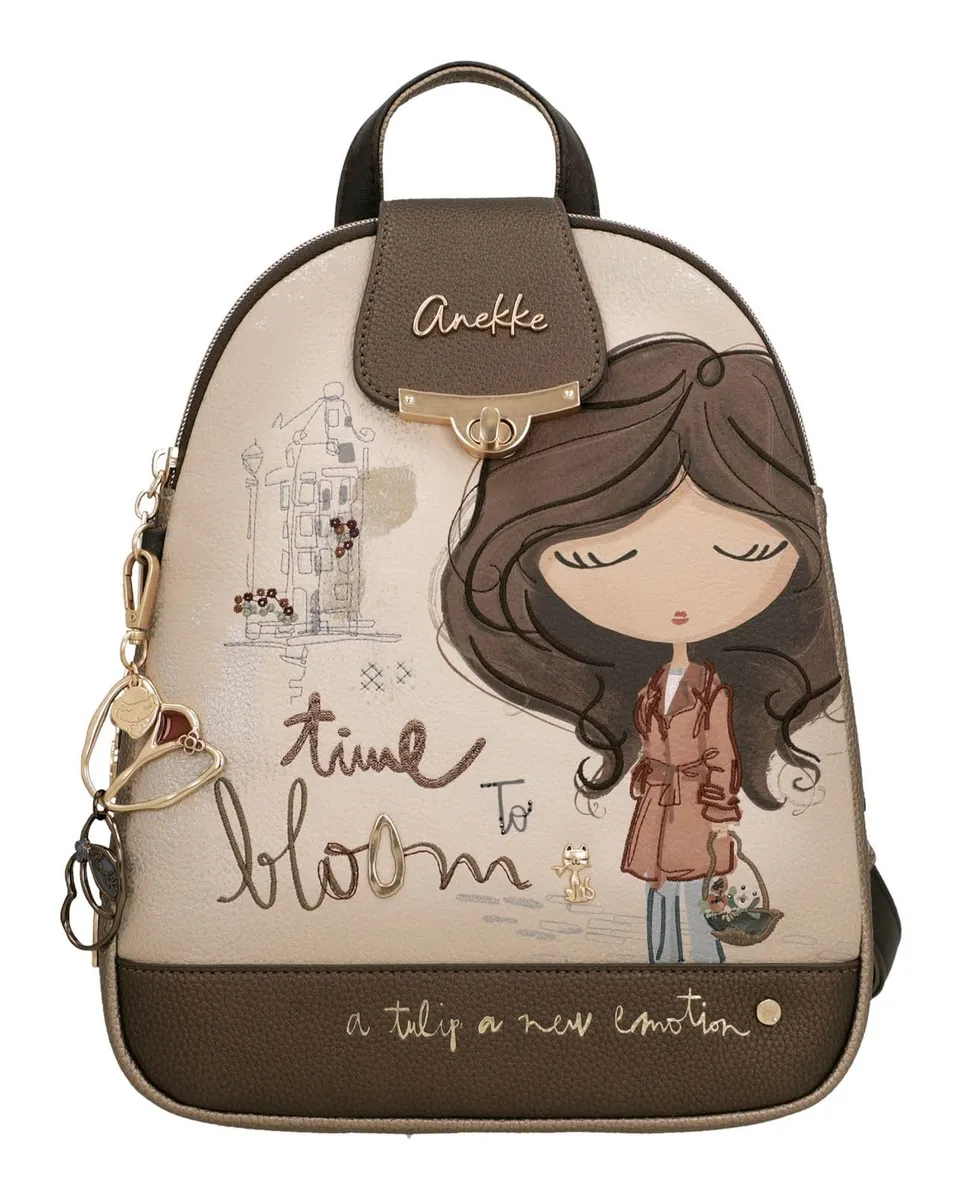 Anekke Tulip Zaino Multicolor 24x30cm Donna
