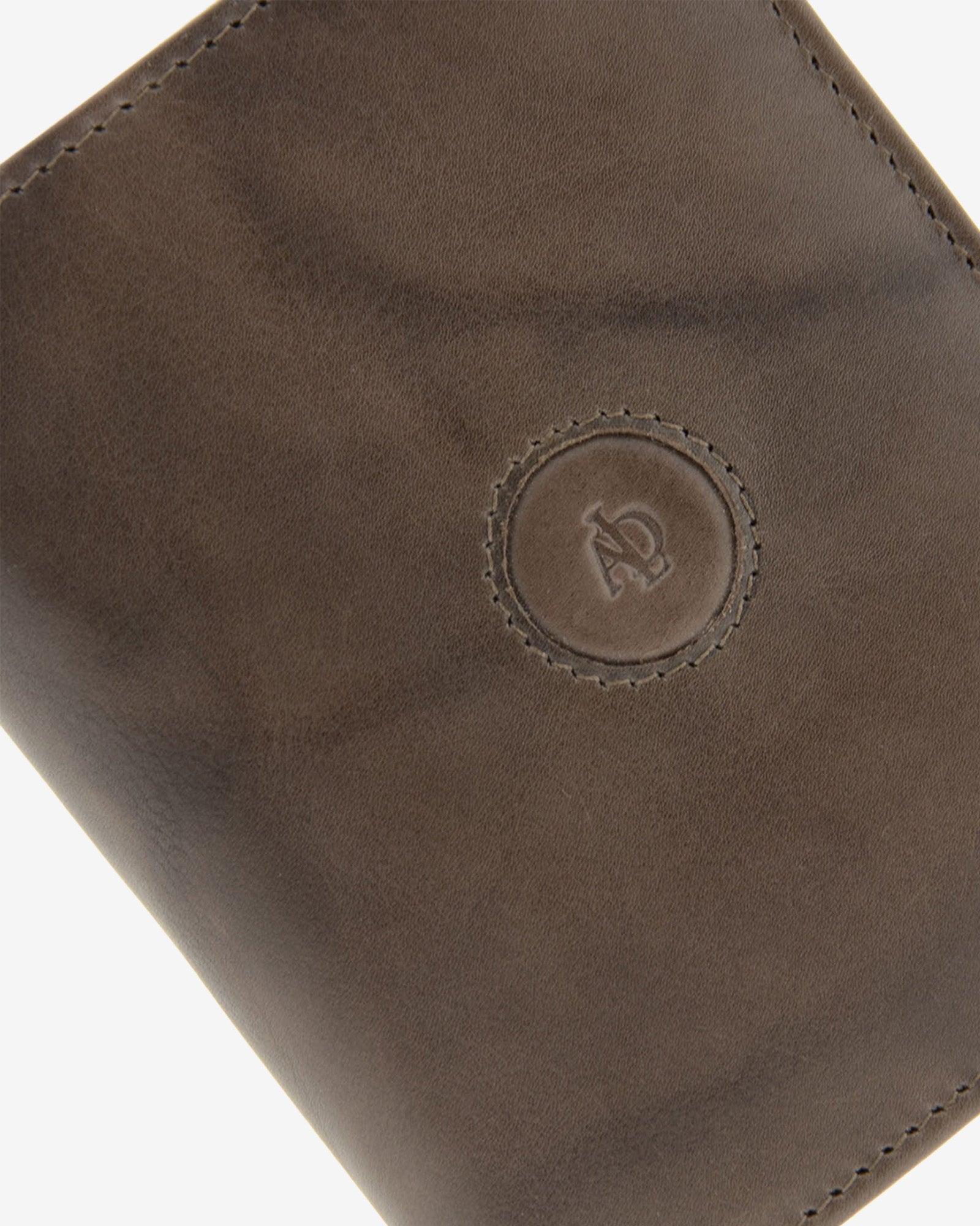 Adapell Root 1592 portafoglio pelle grigio RFID sottile