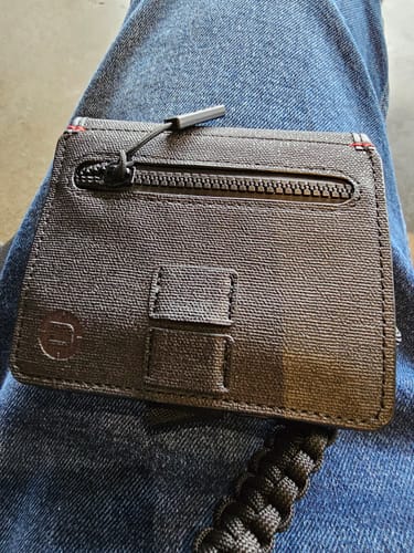Dango P01 Pioneer Portafoglio viaggio nero DTEX RFID