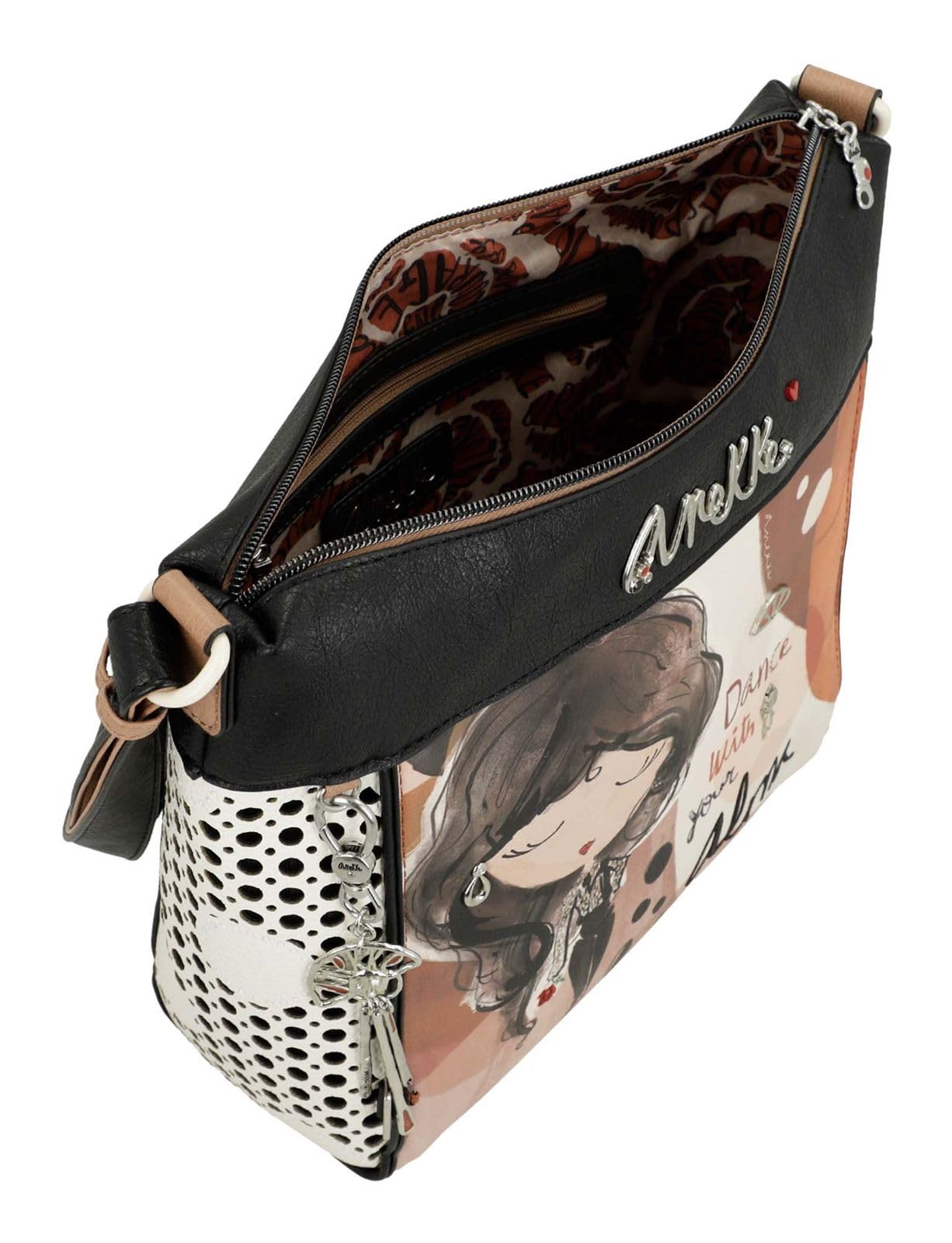 Anekke Alma crossbody tracolla 30x27 donna scomparti