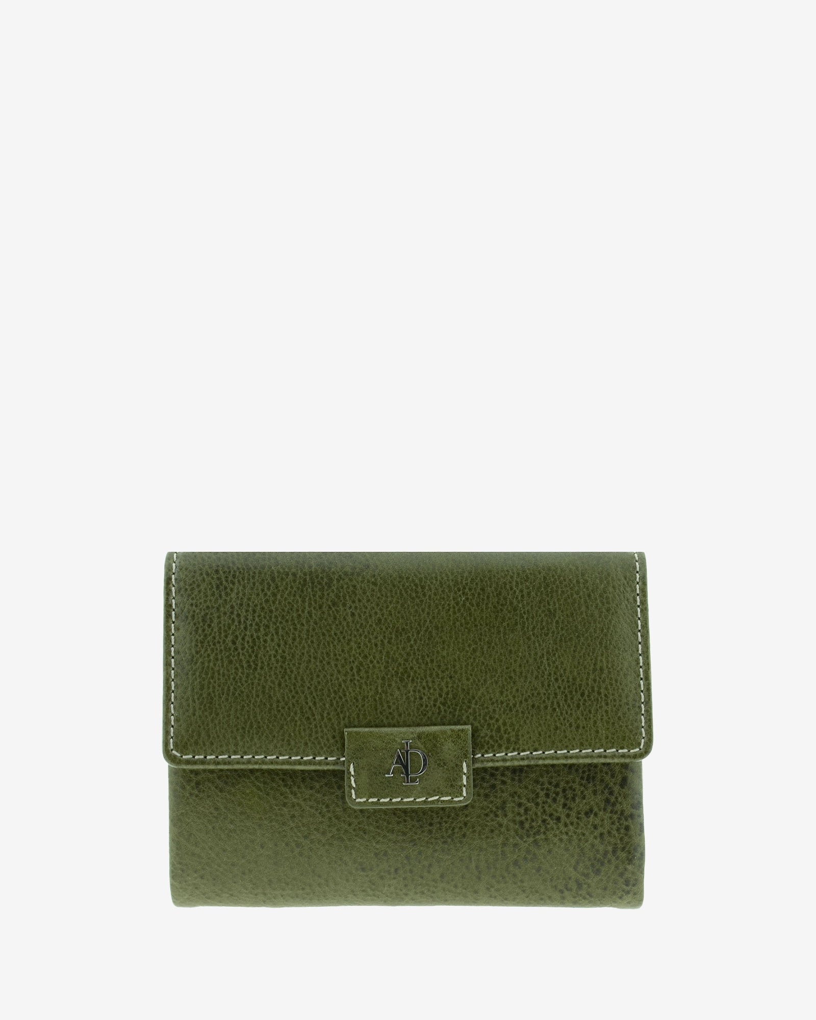 Adapell Lucia 4232 portafoglio piccolo donna Verde Pino 9 carte