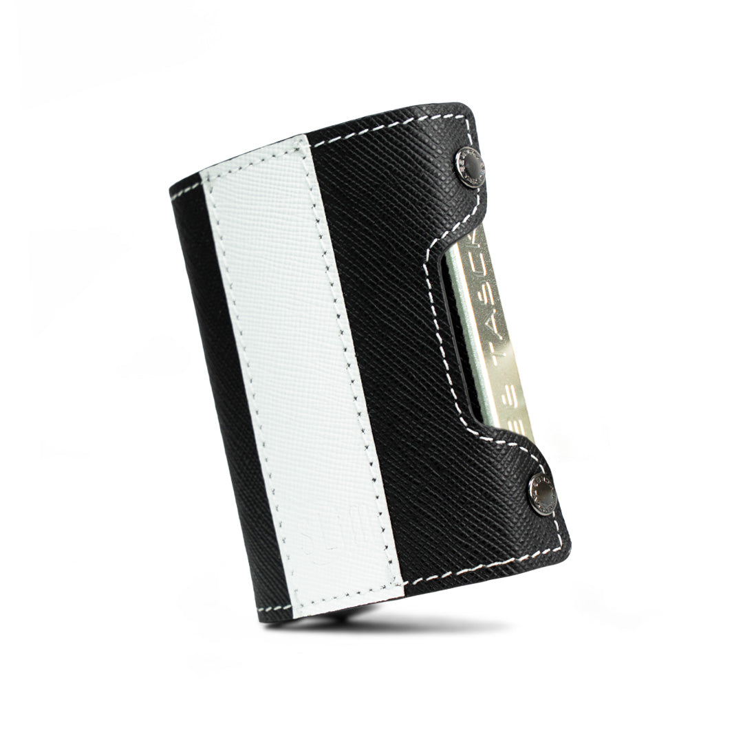 SLim Be Tasck Portafoglio Bicolor Bianconero
