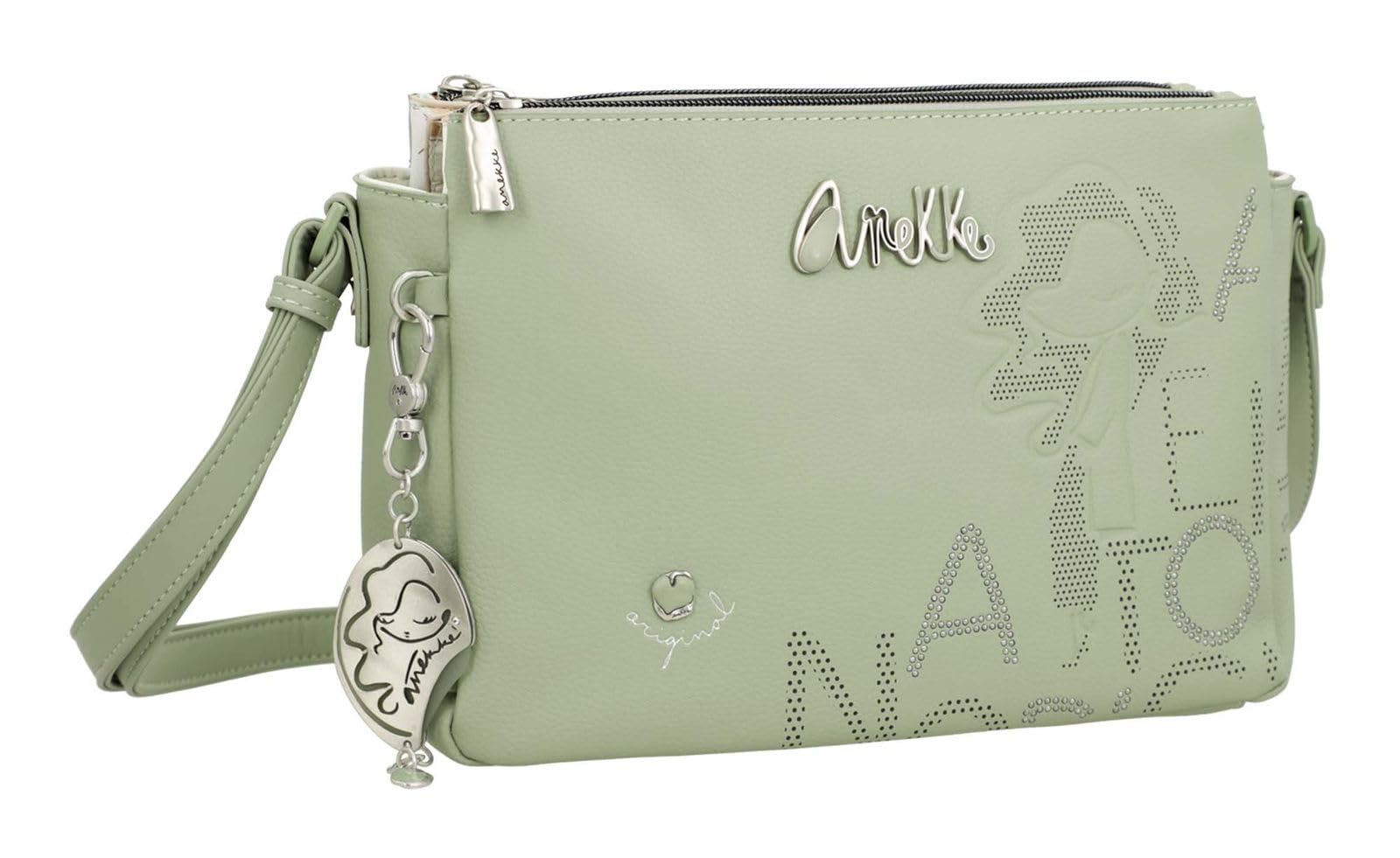 Anekke Original Alma borsa tracolla stampata 3 scomparti