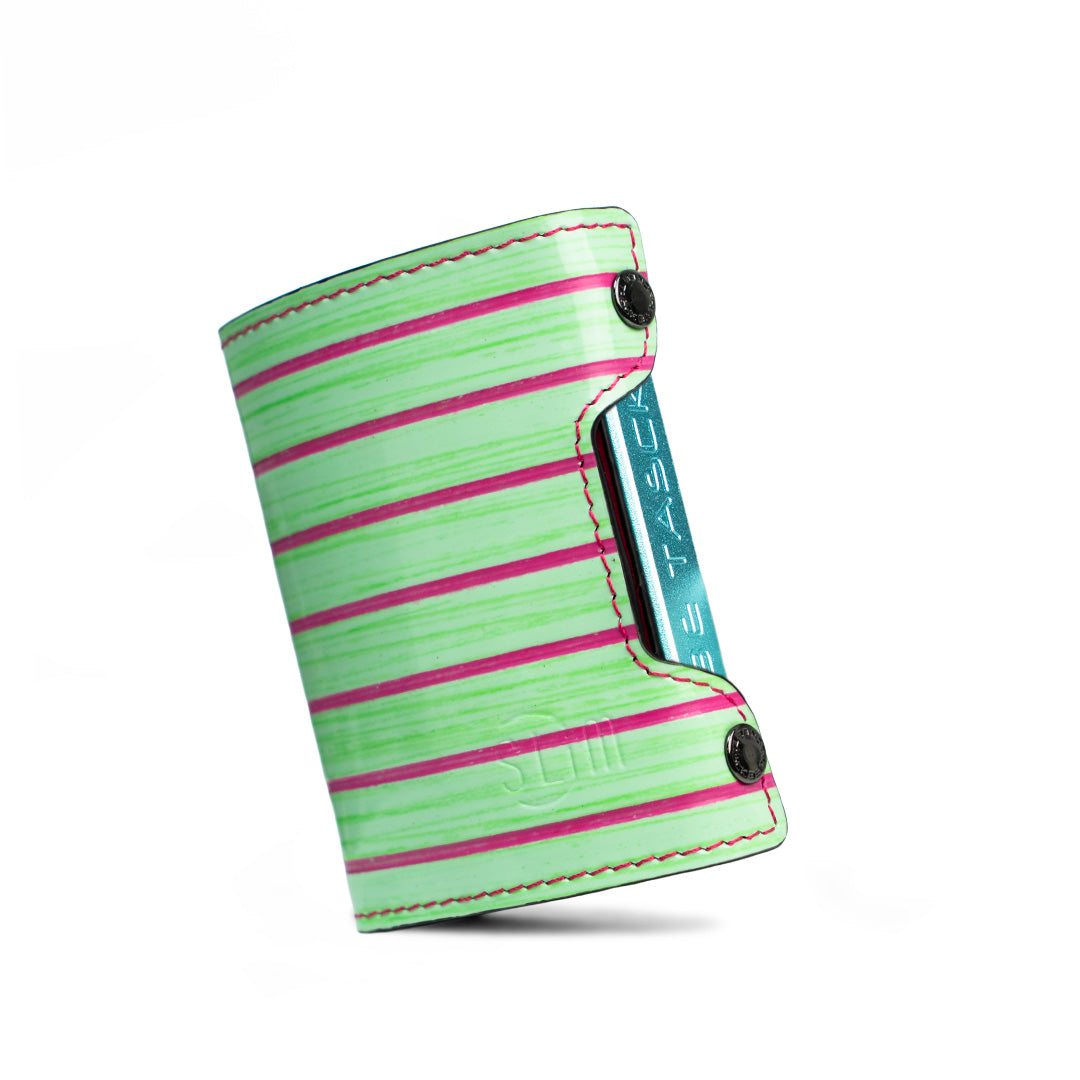 SLim Be Tasck Lollipop Borsetta Verde e Fucsia