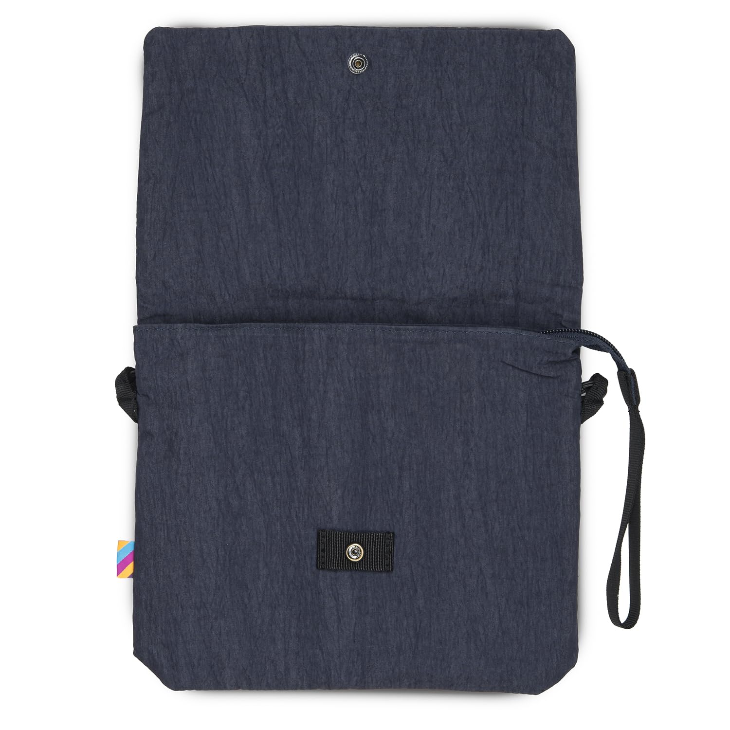 Mywalit Kyoto Half Flap Borsa Navy a Spalla