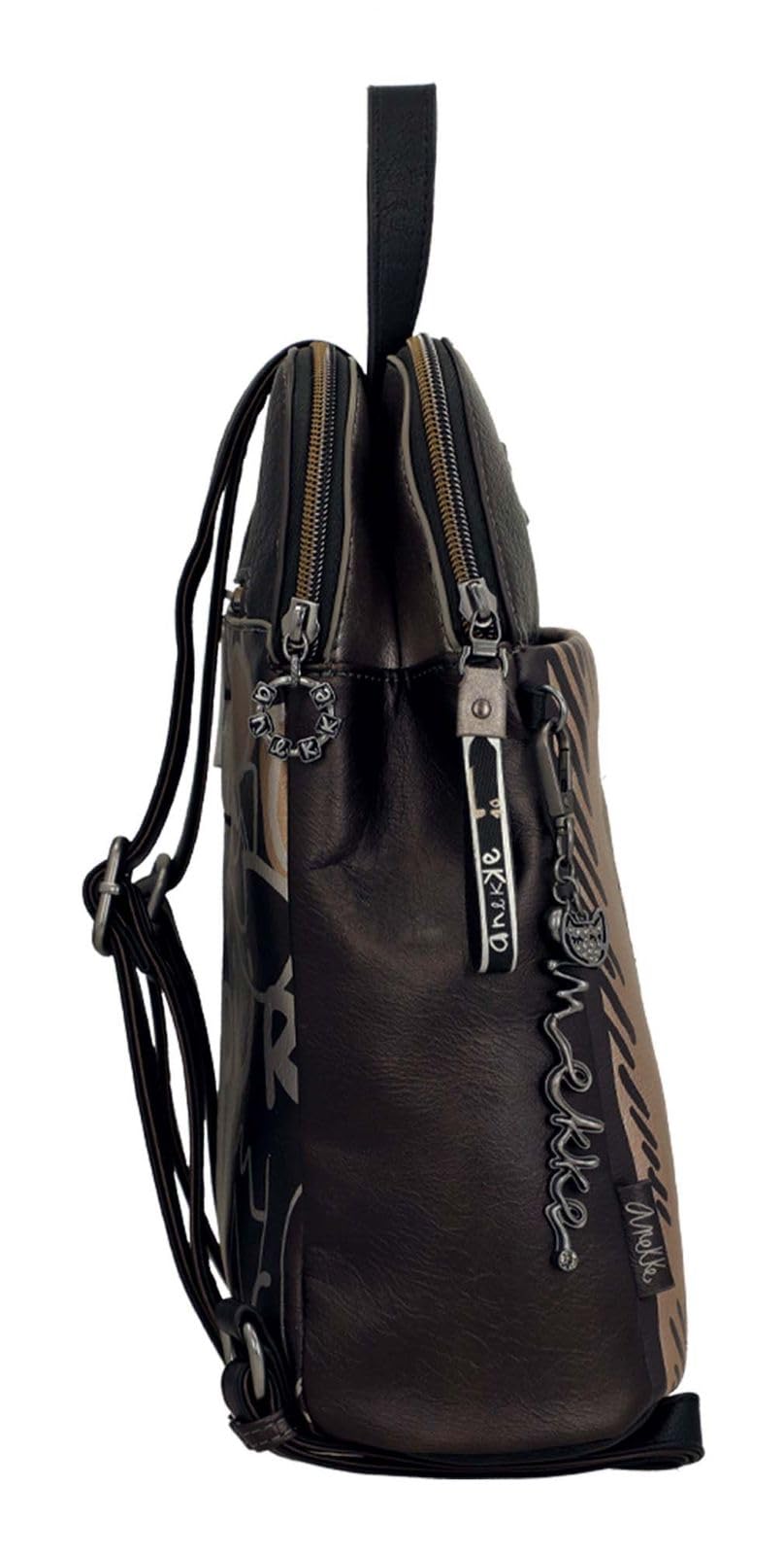 Anekke Nature Koko Zaino Triple Scomparto Donna Stampato