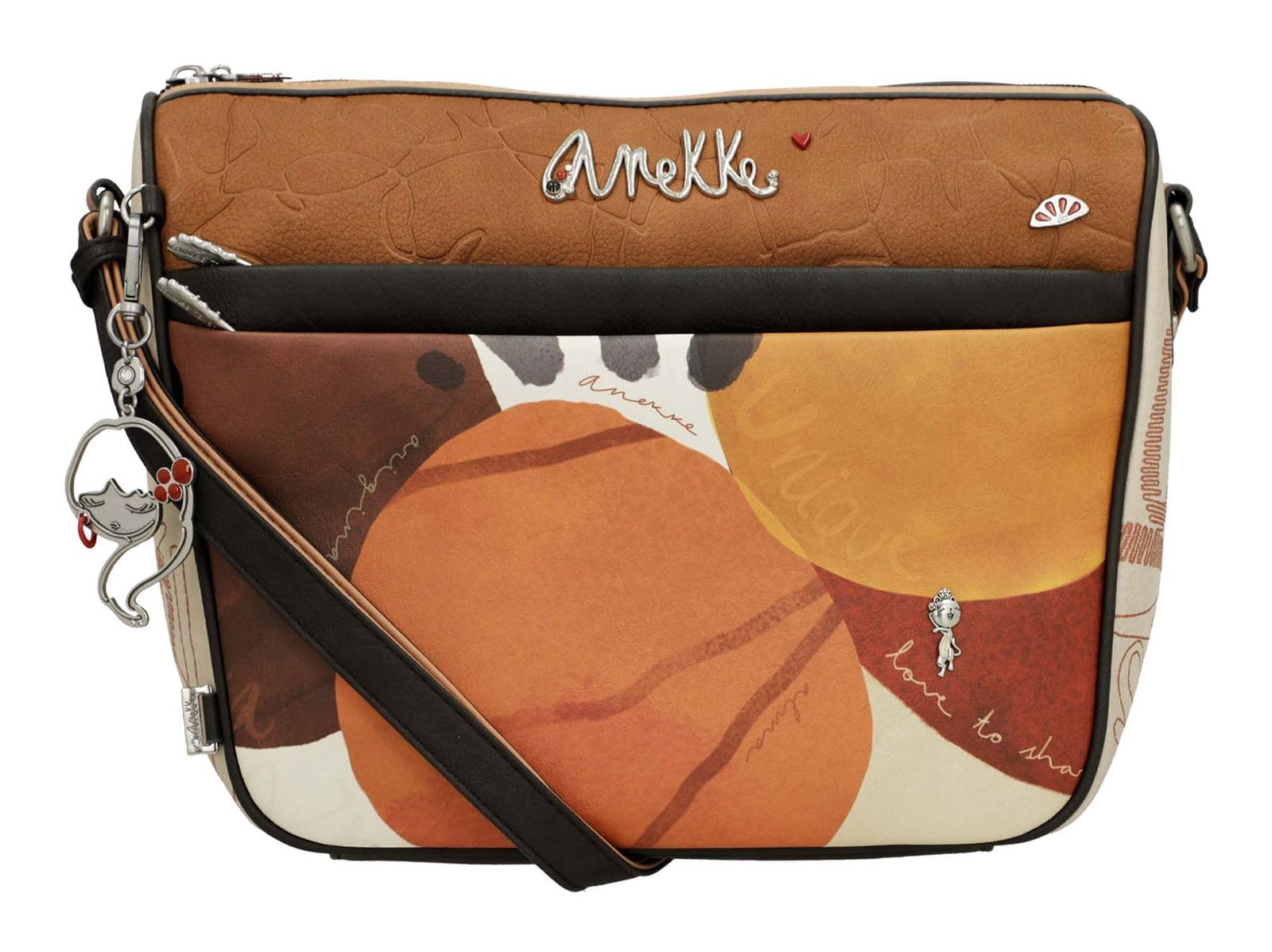 Anekke Alegria borsa a tracolla grande sole 31 cm