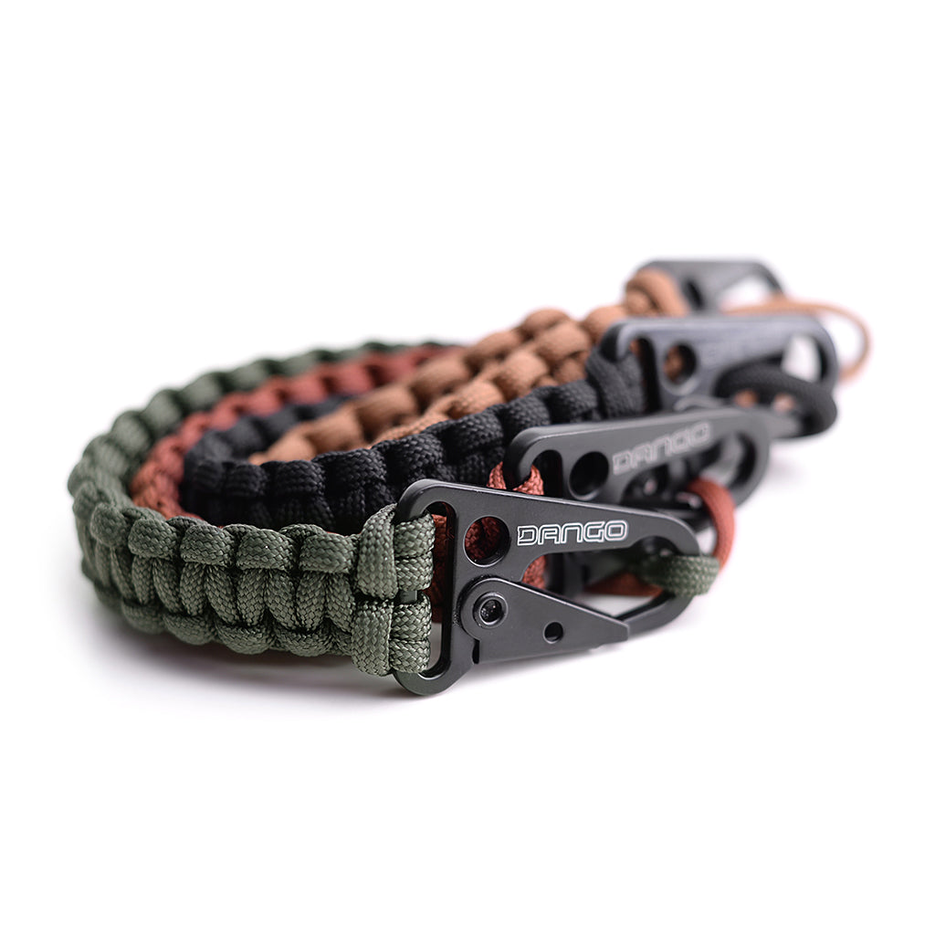 Dango Cords Tether cordino paracord Jet Black 550 cobra weave