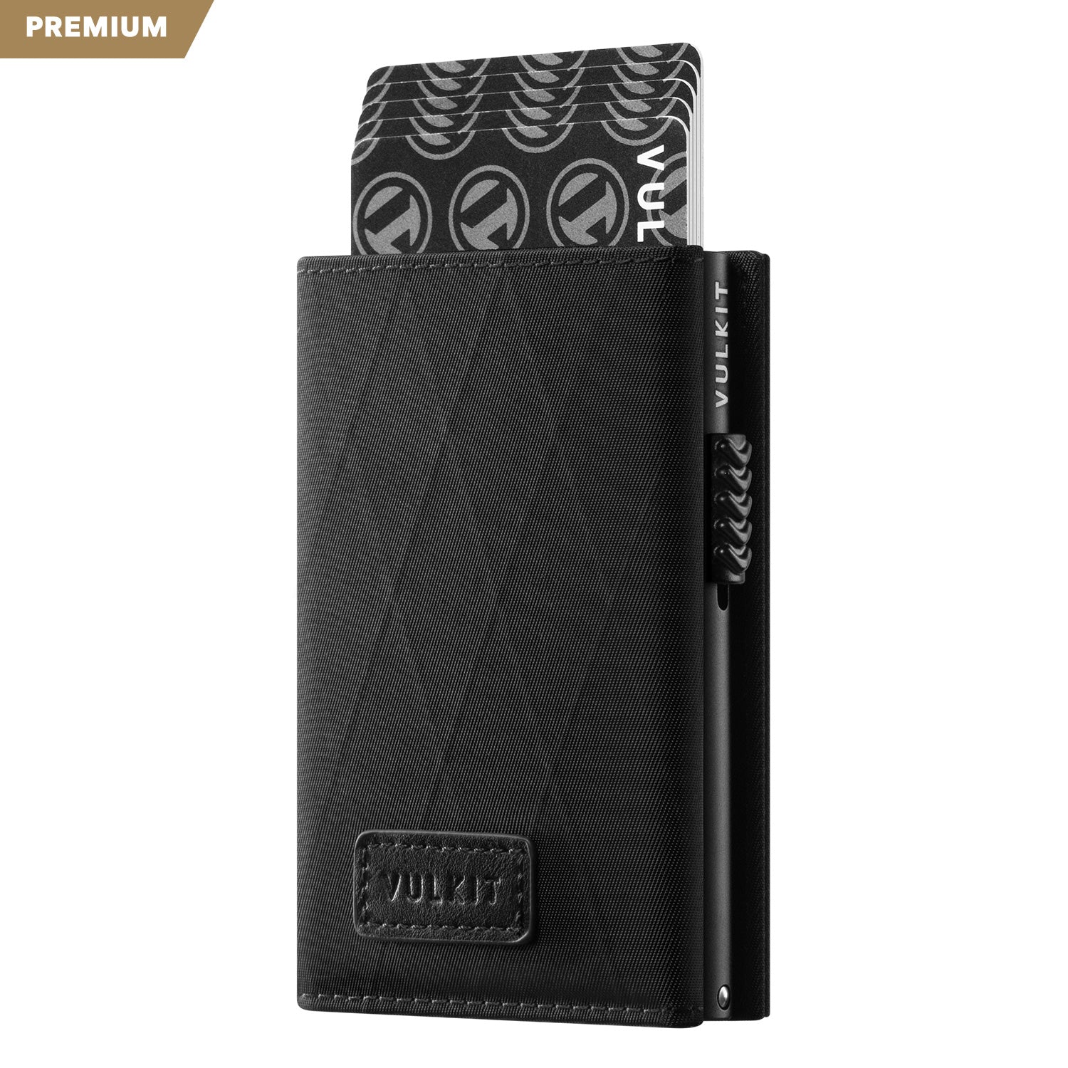VULKIT Pop Up Wallet VC302F Portafoglio Nero Impermeabile