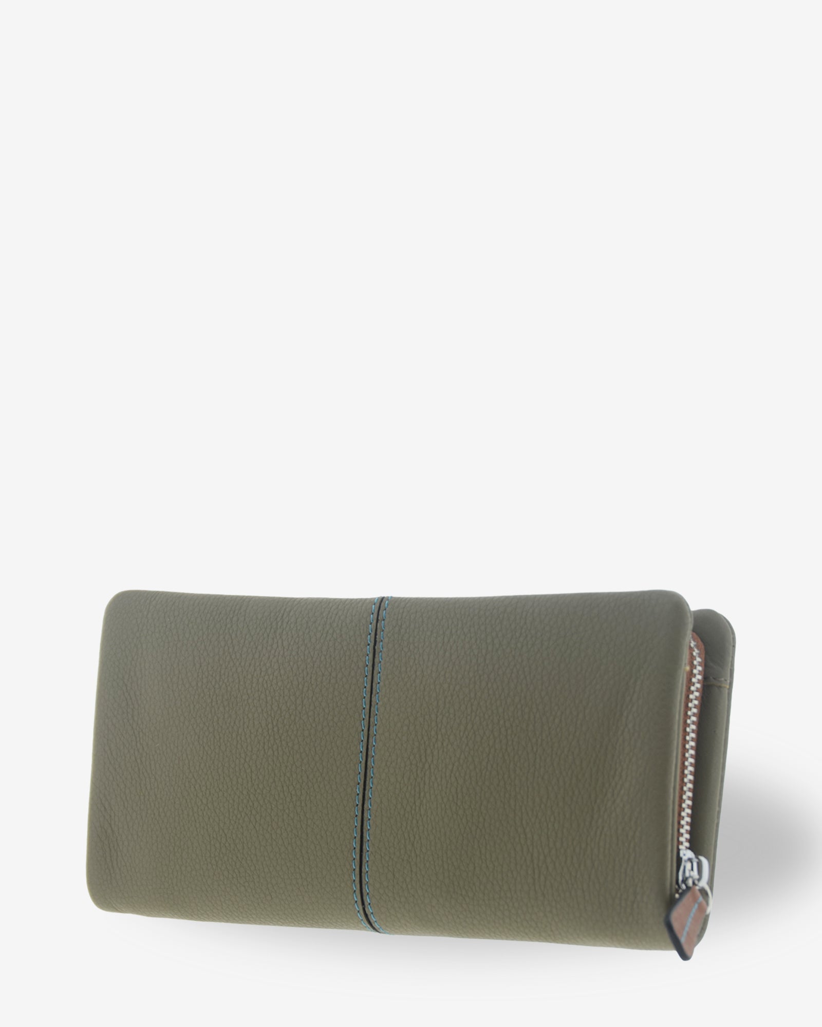 Adapell Atelier portafoglio grande donna Caramel zip RFID