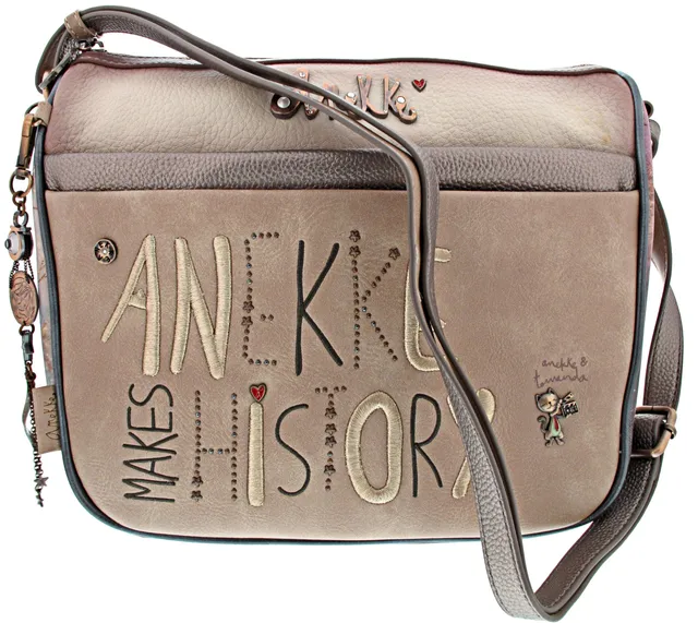 Anekke Dreamverse Stars borsa bandoliera grande donna stampa