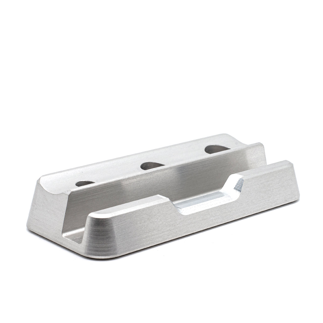 Dango Trays Pen Tray vassoio portapenne Satin Silver alluminio