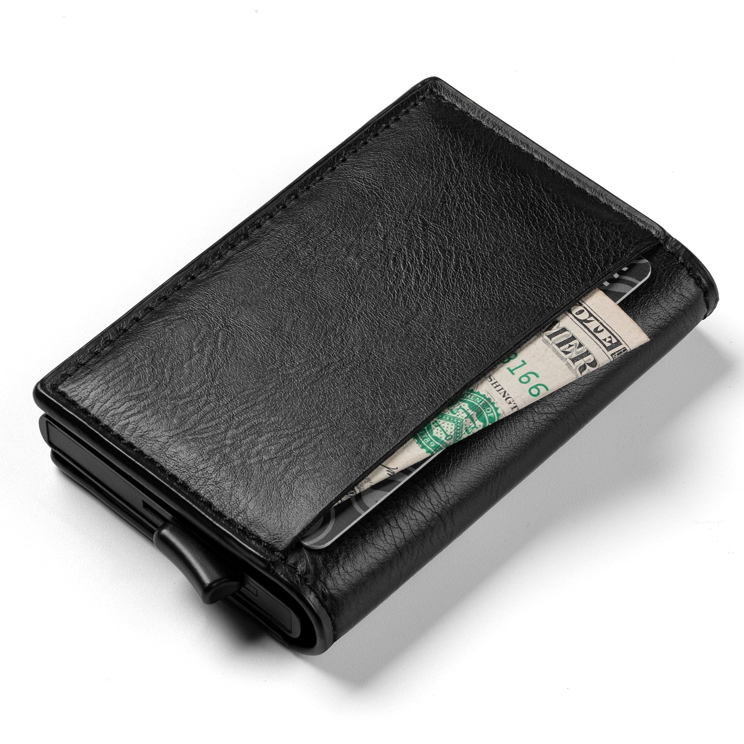 VULKIT VC200 Black Portafoglio Carte Slim RFID