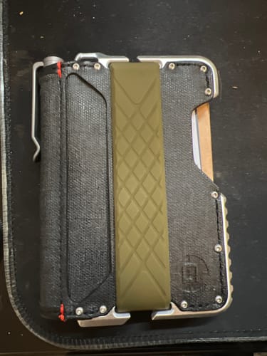 Dango DTEX 3 Pocket Bifold inserto portafoglio nero porta penna