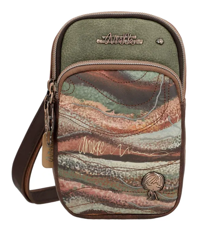 Anekke Outer Mini tracolla sintetica multicolore 19 cm