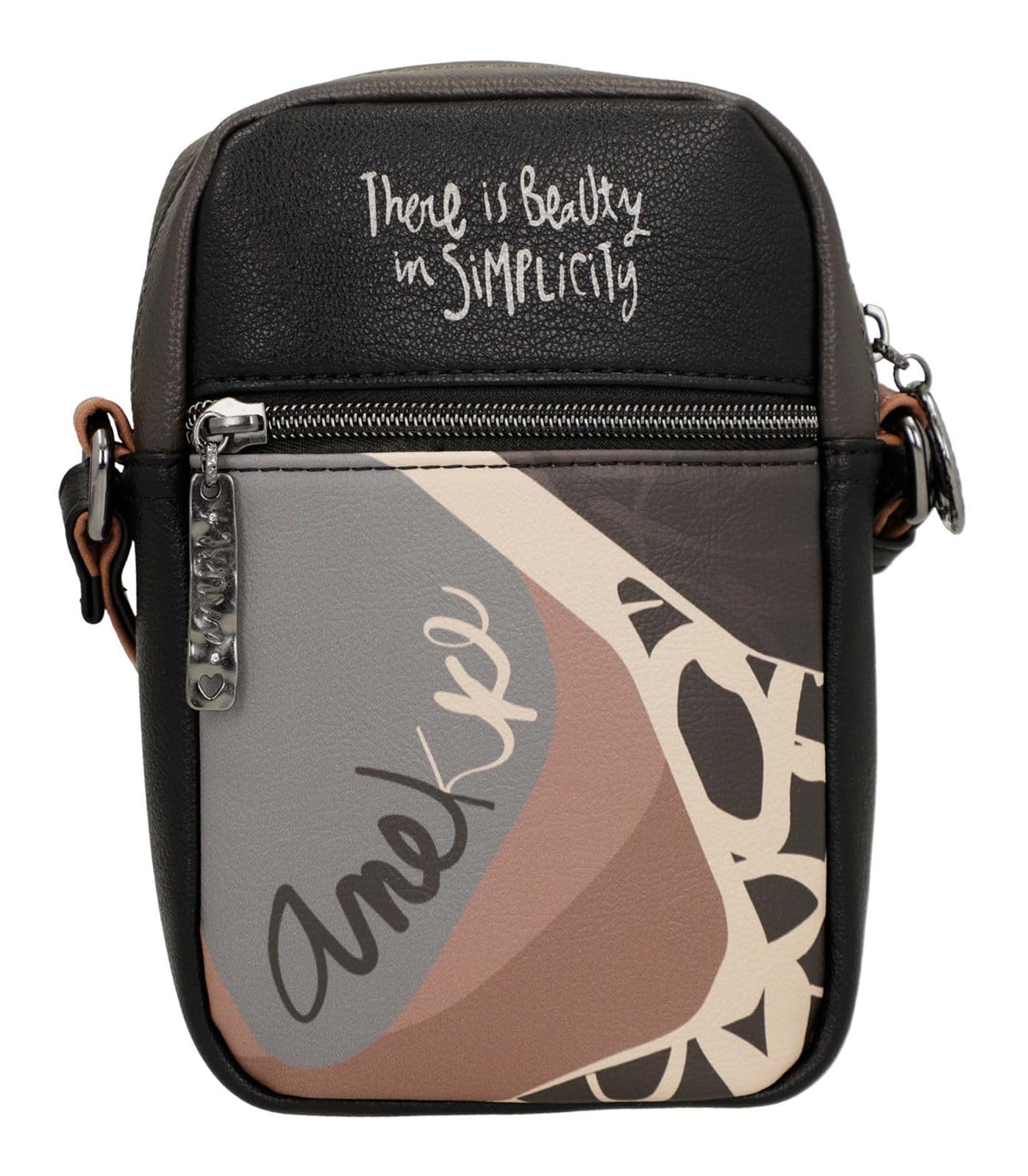 Anekke Real Heartbeat Mini Tracolla 14x20 cm Cuore