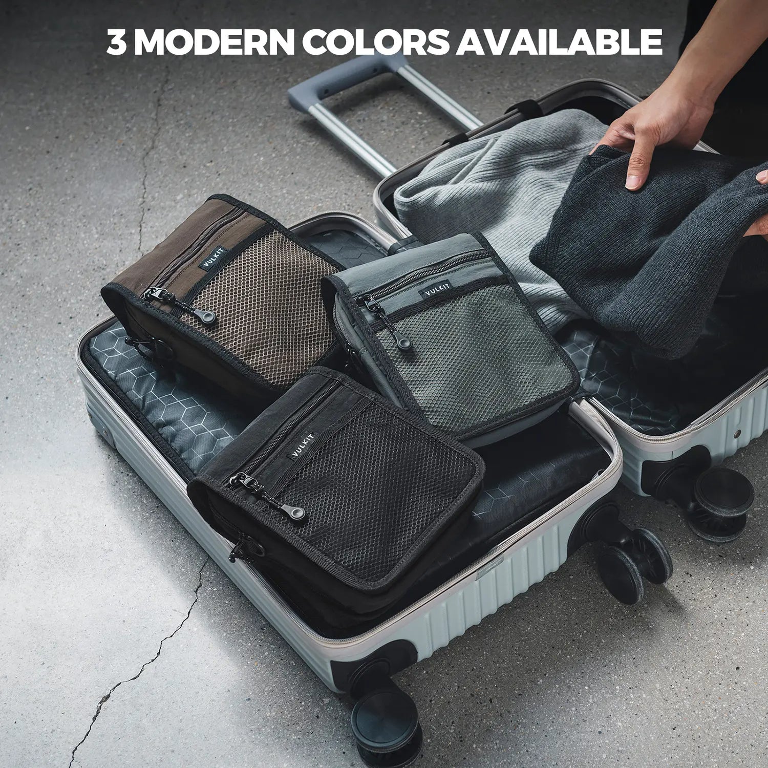 VULKIT Bags VB104 borsa messenger tracolla nera leggera