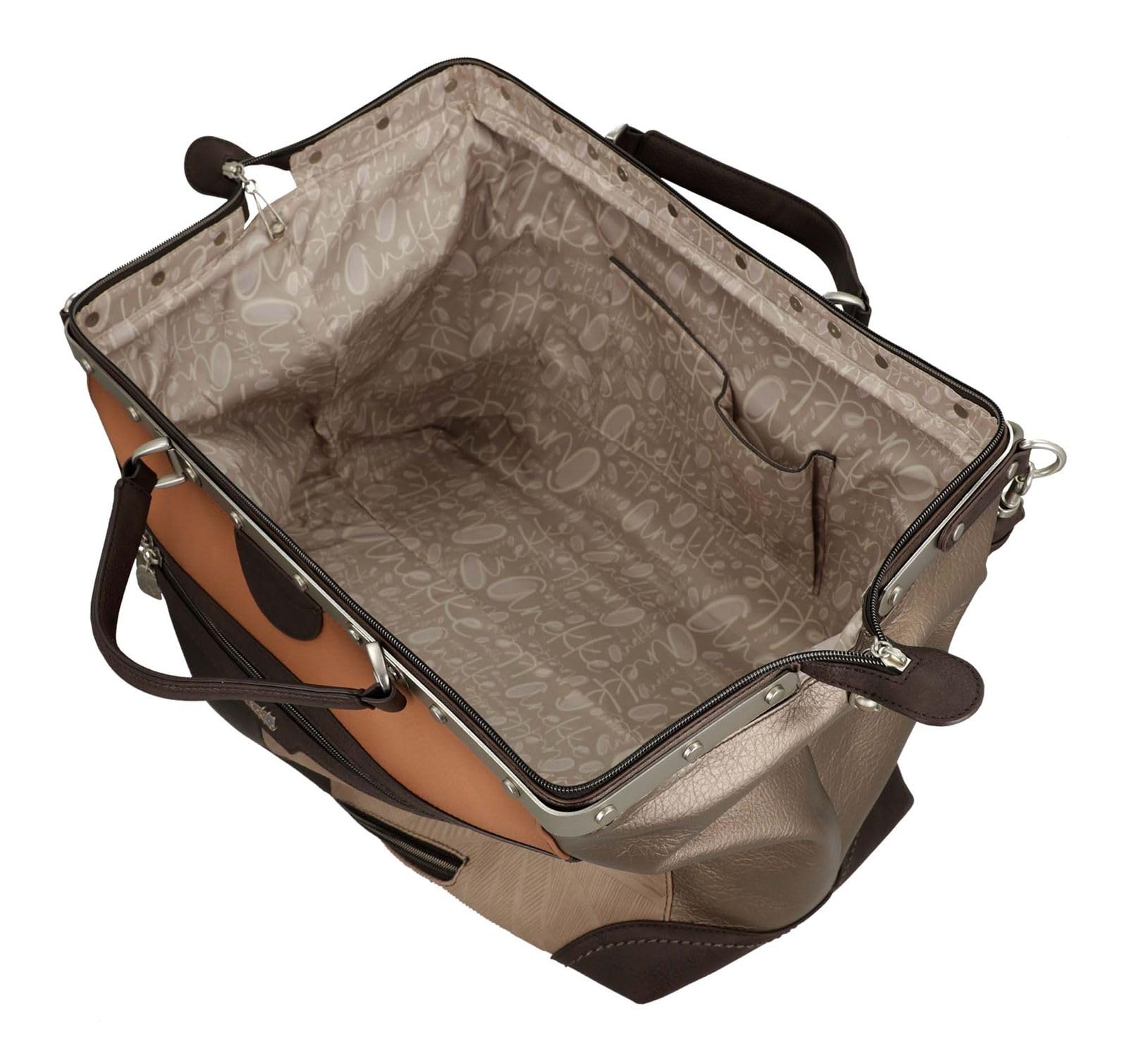 Anekke Sophia borsa da viaggio stampa geometrica
