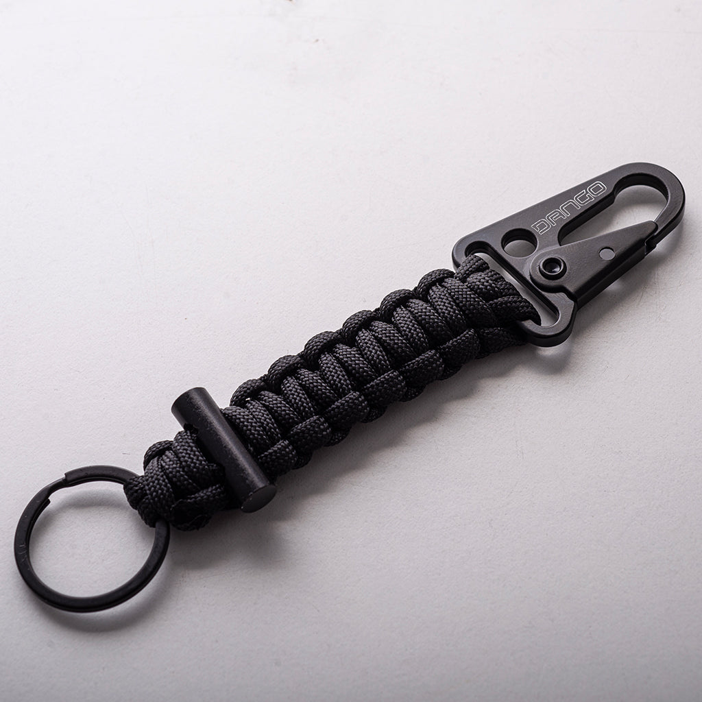 Dango Tether Mini Cordino paracord nero con accendifuoco