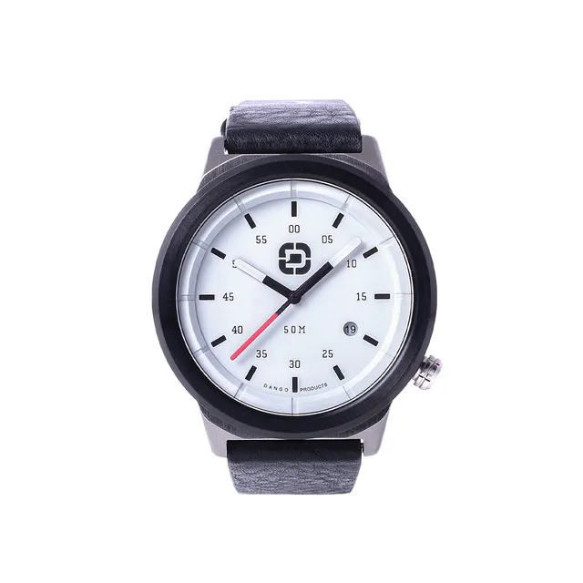 Dango Dapper Watch Orologio 45mm Pelle Nera 50M