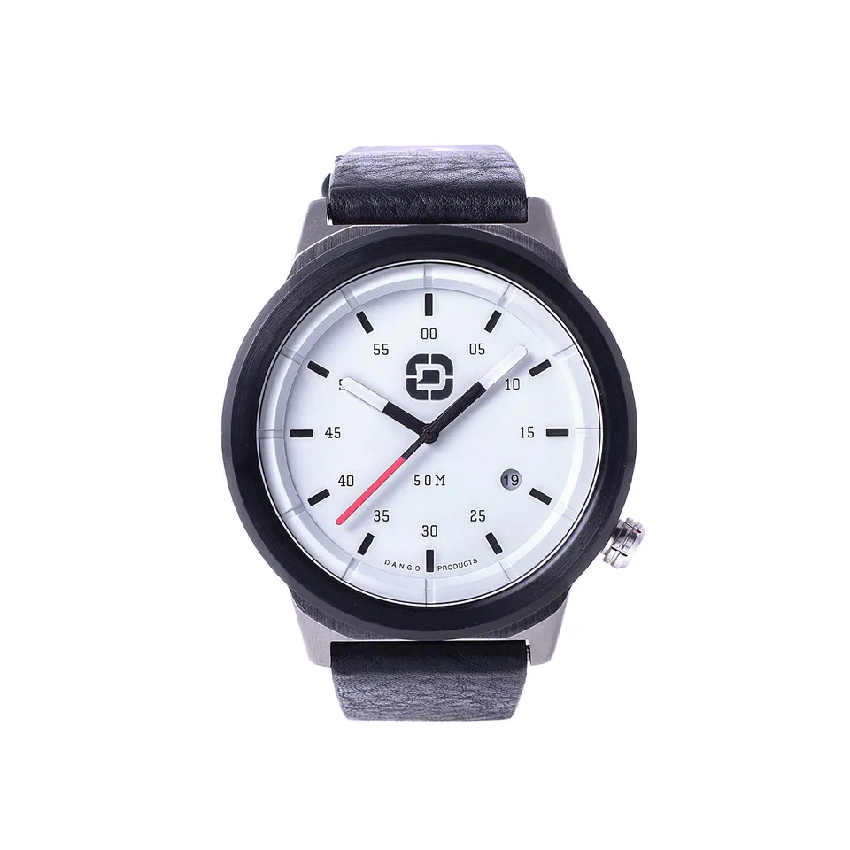 Dango Dapper Watch Orologio 45mm Pelle Nera 50M