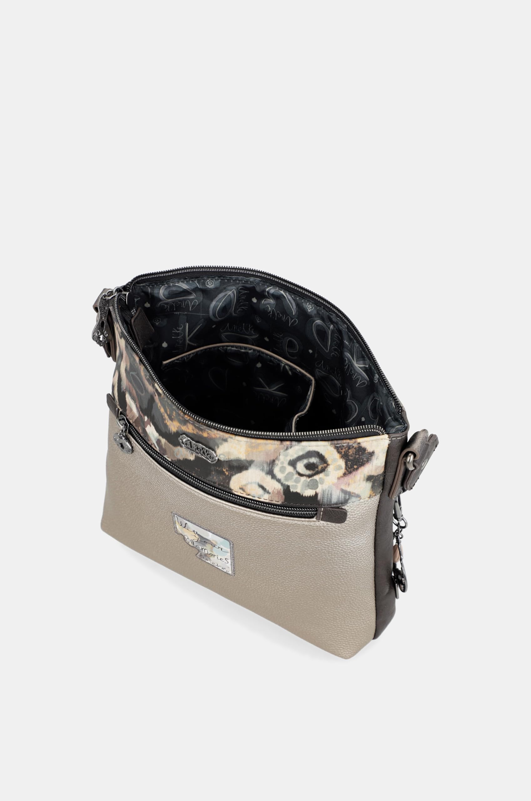 Anekke Real borsa tracolla donna 27x26x8 cm cerniera