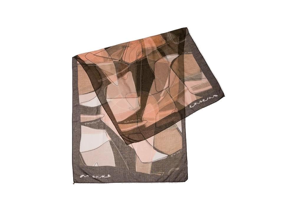 Anekke Auralis 42480-051 Foulard Lungo Marrone Donna